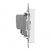 Механизм розетки EKF проходной TV 5-862МГц Эпика белый