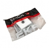 Механизм розетки EKF проходной TV 5-862МГц Эпика белый