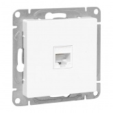 Механизм телефонной розетки EKF RJ11 Эпика белый