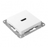 Механизм розетки EKF HDMI Эпика белый