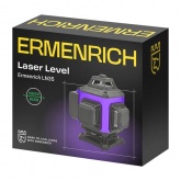 Уровень лазерный Ermenrich PRO LN35 цвет лазера зеленый