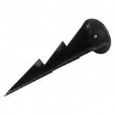 Держатель грунтовый ЭРА ДГ-02 черный, для прожекторов и ландшафтных светильников, крепления в грунт