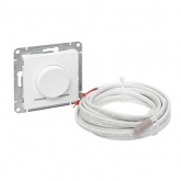 Механизм терморегулятора EKF 10А 5-45 °С белый Эпика