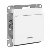 Механизм выключателя карточного с подсветкой EKF 10А Эпика белый