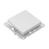 Механизм выключателя 1-клавишного EKF 10А Эпика алюминий