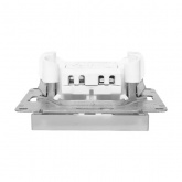 Механизм переключателя 1-клавишного EKF 10А Эпика алюминий