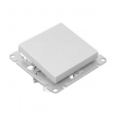 Механизм переключателя 1-клавишного EKF перекрестного 10А Эпика алюминий