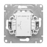 Механизм 1-клавишной кнопки EKF 10А Эпика алюминий