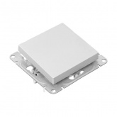 Механизм 1-клавишной кнопки EKF 10А Эпика алюминий