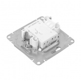 Механизм 1-клавишной кнопки EKF 10А Эпика алюминий