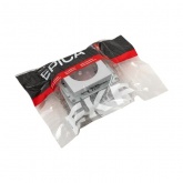 Механизм розетки EKF 2P+E 16А с защитными шторками Эпика алюминий