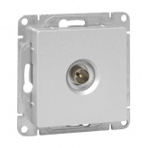 Механизм розетки EKF простой TV 5-862МГц Эпика алюминий