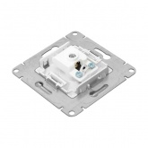 Механизм розетки EKF простой TV 5-862МГц Эпика алюминий