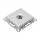 Механизм розетки EKF оконечный TV 5-862МГц Эпика алюминий