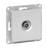 Механизм розетки EKF оконечный TV 5-862МГц Эпика алюминий