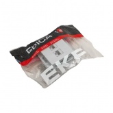 Механизм двойной компьютерной розетки EKF RJ45 кат.5 Эпика алюминий