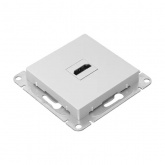 Механизм розетки EKF HDMI Эпика алюминий