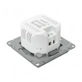 Механизм зарядной розетки EKF USB А и USB C Эпика алюминий