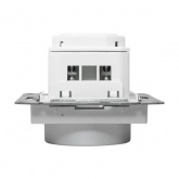 Механизм светорегулятора EKF 10А Эпика алюминий