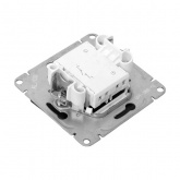 Механизм выключателя 1-клавишного EKF 10А Эпика черный