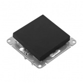 Механизм переключателя 1-клавишного EKF 10А Эпика черный