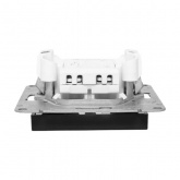 Механизм переключателя 1-клавишного EKF 10А Эпика черный