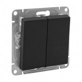 Механизм 2-клавишной кнопки EKF 10А Эпика черный