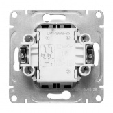 Механизм 2-клавишного кнопочного выключателя EKF для жалюзи Эпика черный