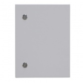 Корпус металлический навесной с монтажной панелью DEKraft ЩРНМ 2.0 400х300х200 IP31 RAL7035