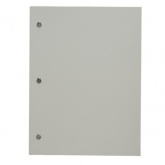 Корпус металлический навесной с монтажной панелью DEKraft ЩРНМ 2.0 800х600х200 IP31 RAL7035