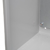 Корпус металлический навесной с монтажной панелью DEKraft ЩРНМ 2.0 800х600х250 IP31 RAL7035