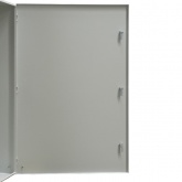 Корпус металлический навесной с монтажной панелью DEKraft ЩРНМ 2.0 1400х800х300 IP31 RAL7035