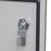 Корпус металлический навесной с монтажной панелью DEKraft ЩРНМ 2.0 600х600х250 IP55 RAL7035