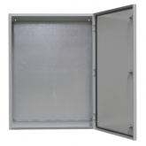 Корпус металлический навесной с монтажной панелью DEKraft ЩРНМ 2.0 600х600х250 IP55 RAL7035