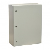 Корпус металлический навесной с монтажной панелью DEKraft ЩРНМ 2.0 700х500х250 IP55 RAL7035