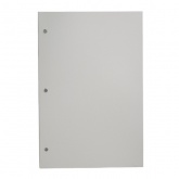 Корпус металлический навесной с монтажной панелью DEKraft ЩРНМ 2.0 1200х800х300 IP55 RAL7035