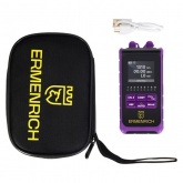 Оптический мультиметр Ermenrich NetGeeks NU25 с проверкой качества обжима кабеля