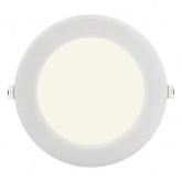 Светильник светодиодный ИЭК LED ДВО 1715 15Вт 4200K 1275Lm IP40 круг белый d125/D175x31,5mm