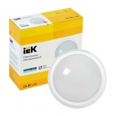 Светильник светодиодный ИЭК ДПО 5060 24Вт 4200K 2280Lm IP65 круг белый