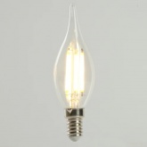 Лампа филаментная светодиодная свеча на ветру Feron PRO LB-1218 C35T 8W 4000K 175-265V E14 1300Lm