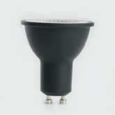Лампа светодиодная Feron PRO LB-1607 MR16 7W 4000K 220V GU10 540Lm 110° 55х50mm в черном корпусе