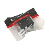 Механизм розетки EKF 2P+E 16А с USB-C - 2шт со шторками Эпика черный