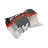 Механизм розетки EKF 2P+E 16А с защитными шторками с крышкой IP44 Эпика черный