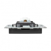 Механизм розетки EKF простой TV 5-862МГц Эпика черный