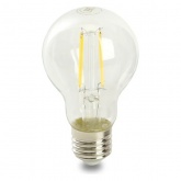 Лампа светодиодная филаментная Feron PRO LB-1106 A60 6W 6400K 175-265V E27 1000Lm дневной свет