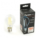 Лампа светодиодная филаментная Feron PRO LB-1108 A60 8W 6400K 175-265V E27 1320Lm дневной свет
