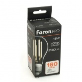 Лампа светодиодная филаментная Feron PRO LB-1116 A60 16W 4000K 175-265V E27 2580Lm холодный свет