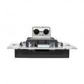 Механизм розетки EKF проходной TV 5-862МГц Эпика черный