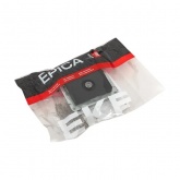 Механизм розетки EKF TV+RJ45 (cat5) Эпика черный