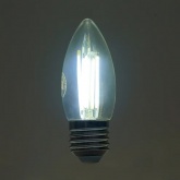 Лампа филаментная светодиодная свеча Feron PRO LB-1206 C35 6W 6400K 175-265V E27 1000Lm дневной свет